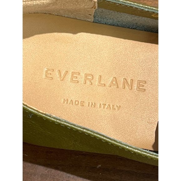 Everlane The Italian Leather Day Glove in Birch Womens Shoes Loafer Ballet Flats - Picture 7 of 11